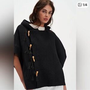 Free People Toggle Poncho